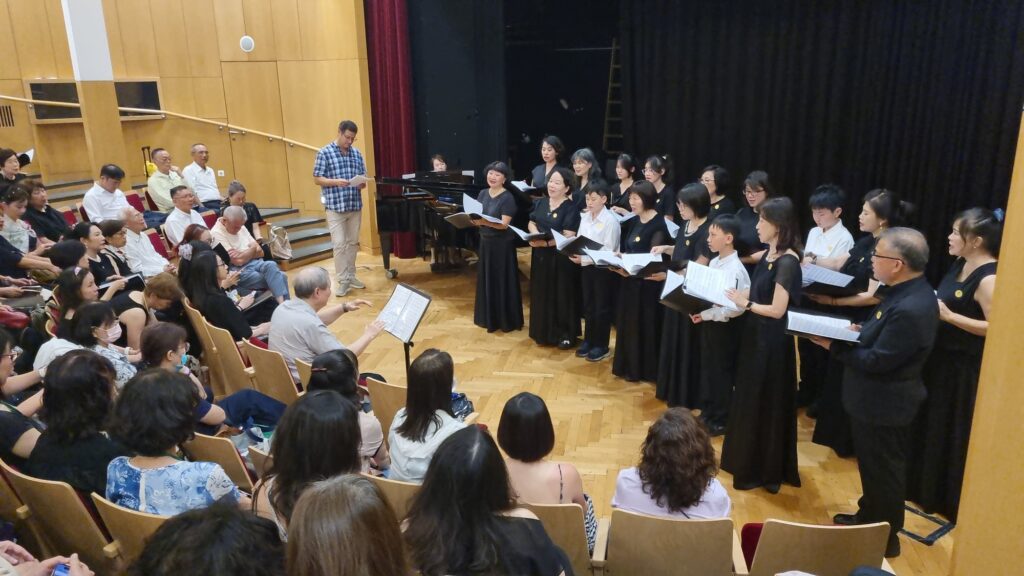 合唱大師班・Michael Grohotolsky 指導